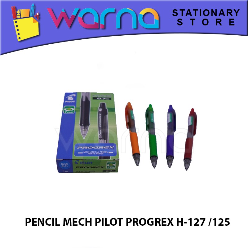 

PENCIL MECHANIC PENSIL MEKANIK PILOT PROGREX H 127 125