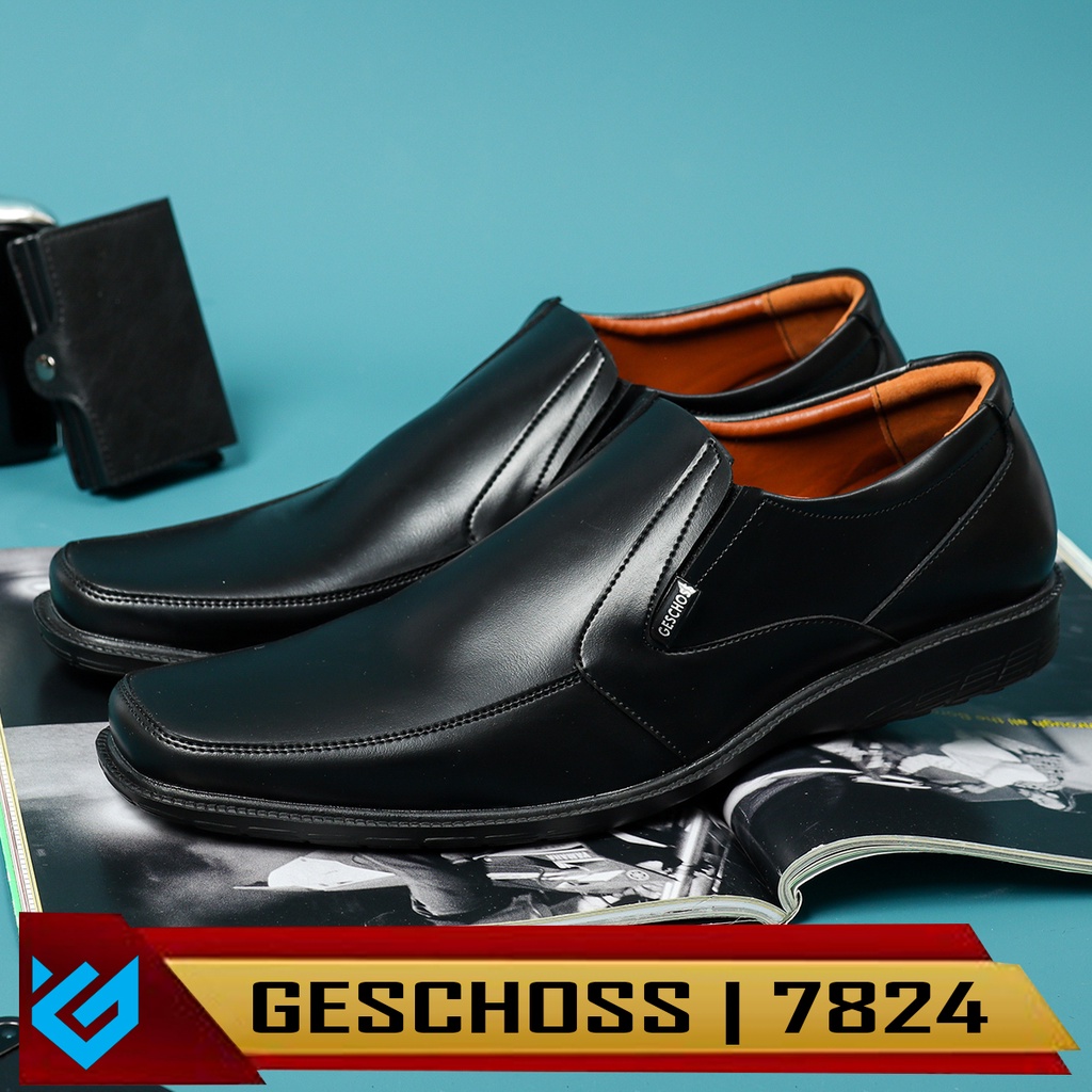 BIG SIZE 39-45 Sepatu Kasual Pantopel Pria Geschoss Sepatu Casual Formal Pria Kerja Kantor Santai Murah