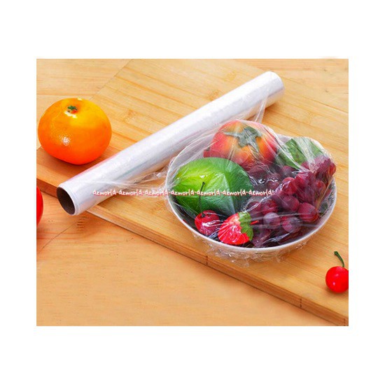 Krischef Clear Wrap 30.5 m x 30cm Plastik Wrapping Bening Makanan