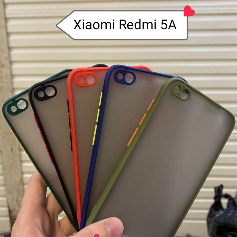 CASE REDMI 4A/REDMI 5A/REDMI 6/REDMI 6A/REDMI 6 PRO SOFT DOFF HARDCASE TRANSPARAN ( CASE DOFF )