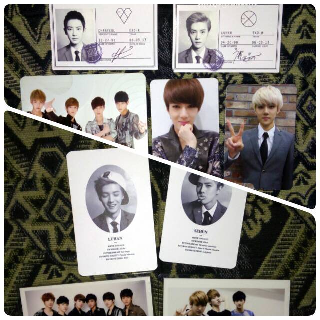 Photocard (PC) EXO MAMA XOXO GROWL
