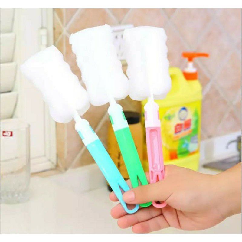 PEMBERSIH BOTOL DOT EMPENG BAYI/ SPONGE CLEANSER/ SPONGE CUCI DOT