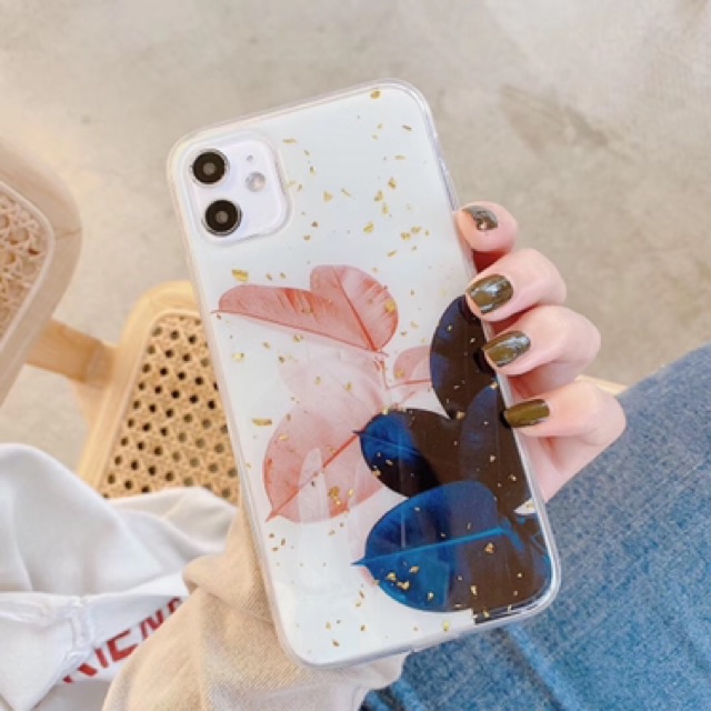 Confetti Leaves Case Iphone 6 6s 6s+ 6+ 7 7+ 8 8+ X Xs Xr XsMAX 11 11pro 11 pro max 7 plus 8plus