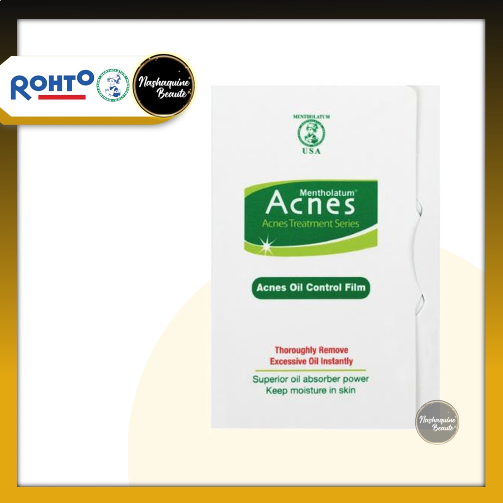 Acnes Oil Control Film (50 Sheet) - Kertas Minyak