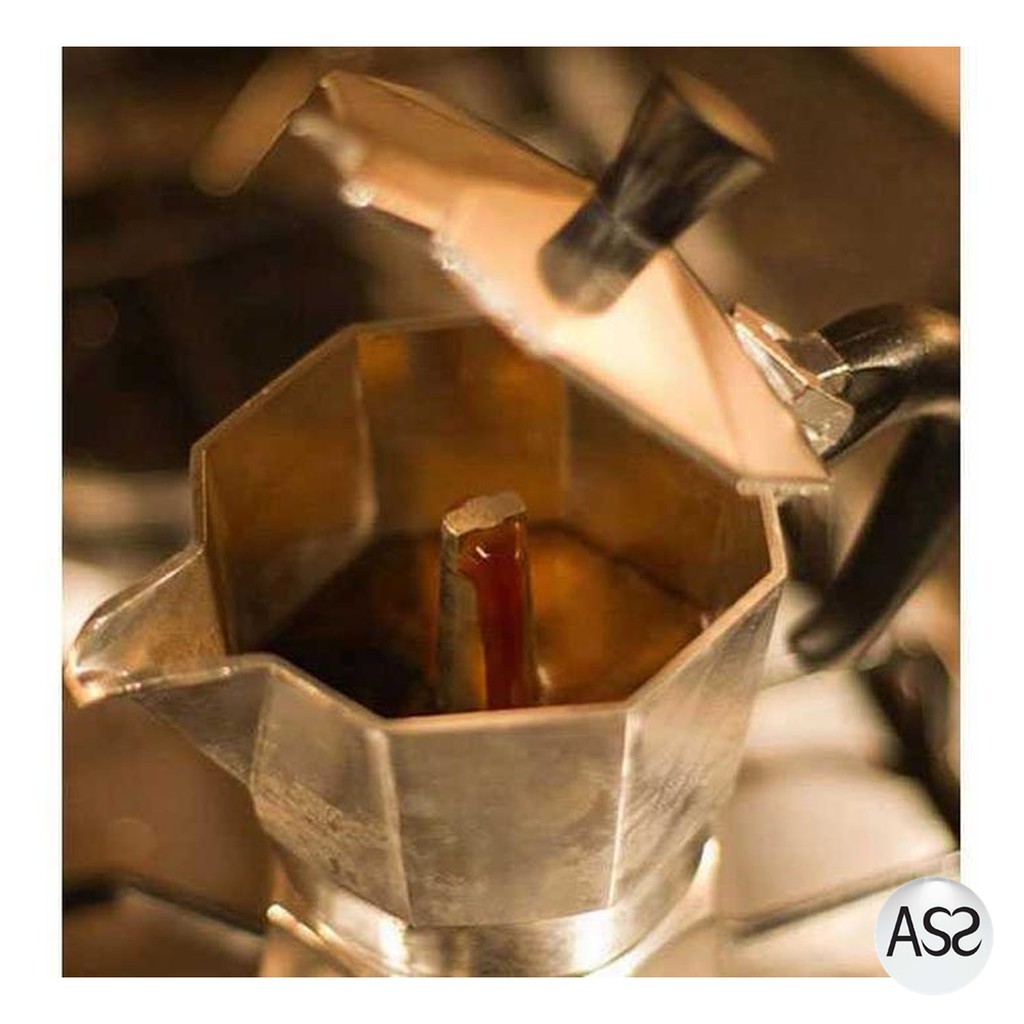 ASS Shop - OneTwoCups Espresso Coffee Maker Moka Pot Teko Filter - JF112