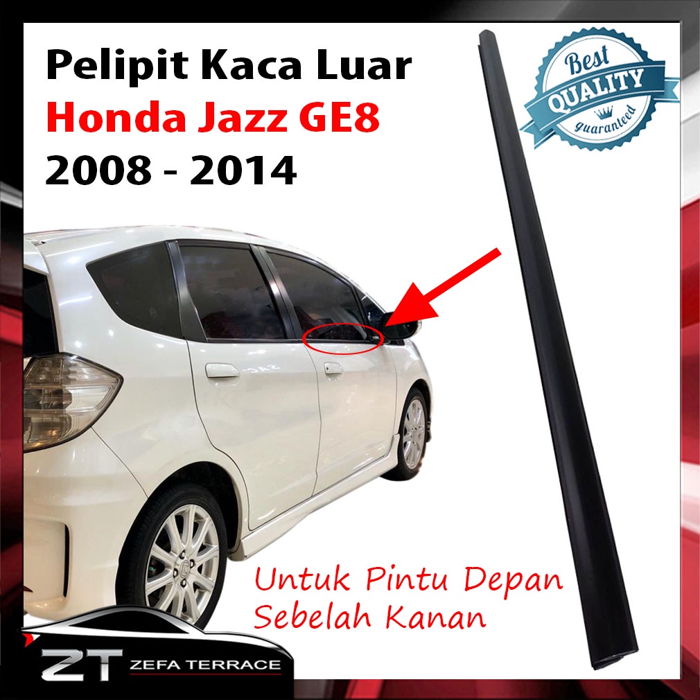 UYUI Pelipit Kaca Honda Jazz Ge8 20-2014 Weather strip Pelipit Kaca Honda Jazz RS Karet Pelipit