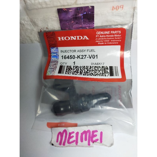 injektor Verza,crf ,Vario 125,Vario 150,pcx ,cb150 hole 6 Gress 16450-K27-V01