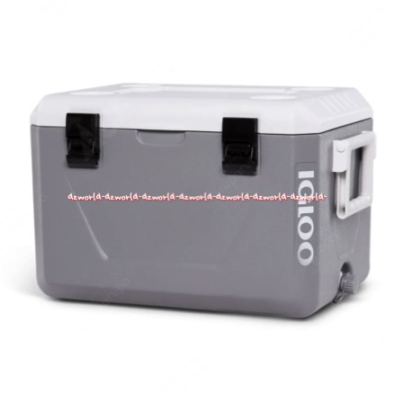 Igloo Cooler 27L Kotak Pendingin Makanan Minuman Seri Nestable Grey Iglo Cooler 3day Keep Cool For Travelling 27 Litter