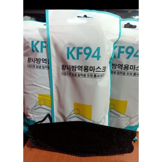 (SIAP KIRIM)KF94 WHITE DAN BLACK