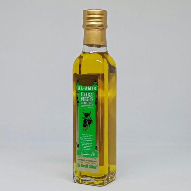 

Al Amir Minyak Zaitun Extra Virgin Olive Oil 250 ml Original 100% Asli Murni
