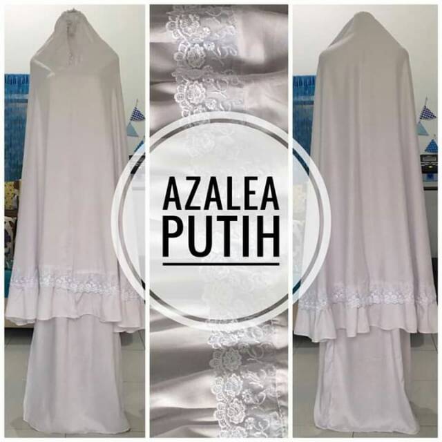 MUKENA BALI AZALEA PUTIH