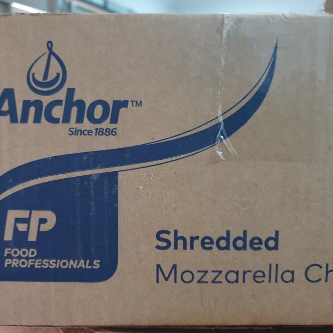 

Cuci Gudang Awal Tahun Keju Mozarella / Mozzarella Cheese Anchor Shredded / Parut 1 KG Halal Cuci Gudang Awal Tahun