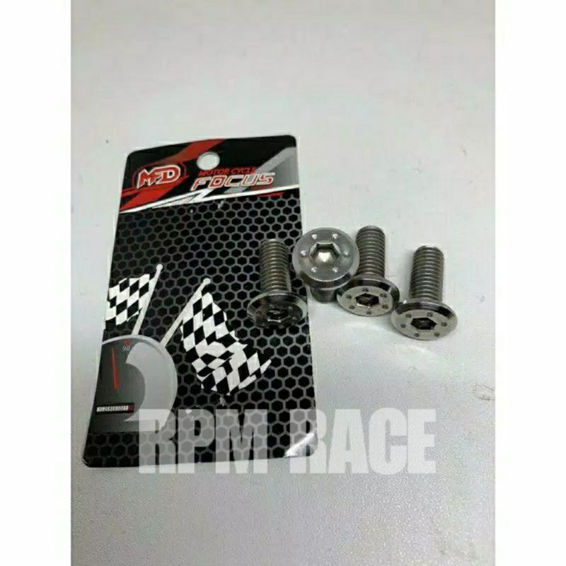 Baut Disc Disk Piringan Cakram Probolt Stainless Chrome Universal Harga 1pc