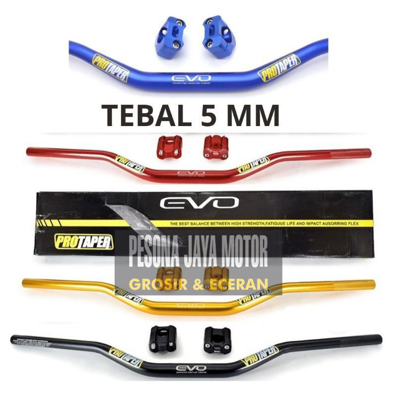 Stang Fatbar Stang Evo Stang Protaper Type Low Universal Semua Motor  FOURSIX_46