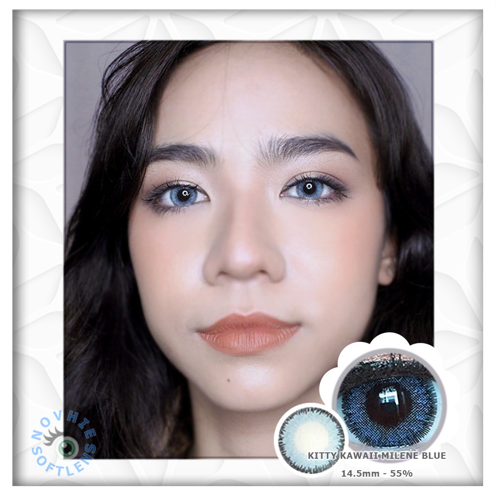 

SOFTLENS KITTY KAWAII MILENE BLUE