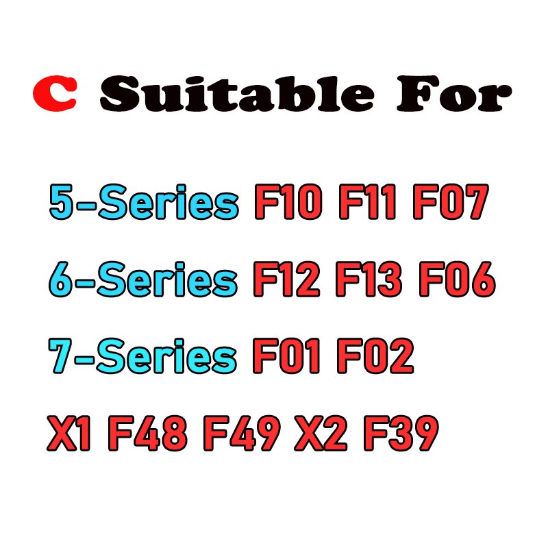 Stiker Frame Grill Depan Untuk BMW F10 F11 F07 F12 F13 F06 F01 F02 X2 F39 X1 F48 F49