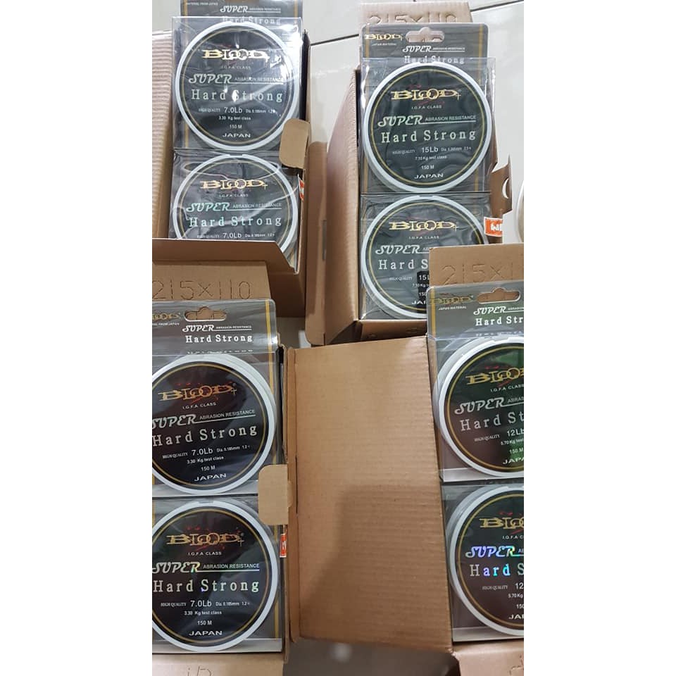 SENAR PANCING BLOOD SUPER HARD STRONG 150 M