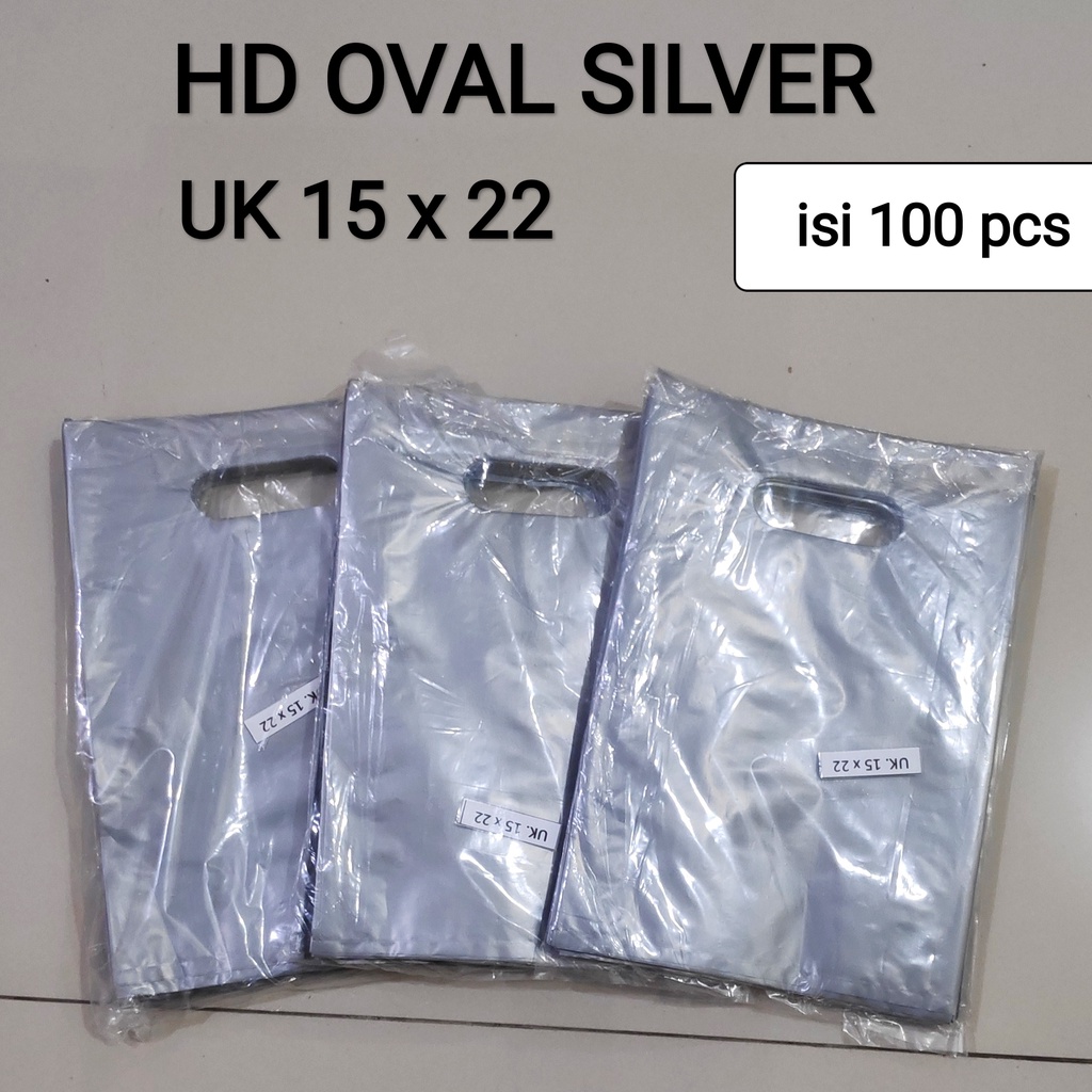 HD oval Polos uk 15x22, Kantong Plastik Baju, Plastik souveni