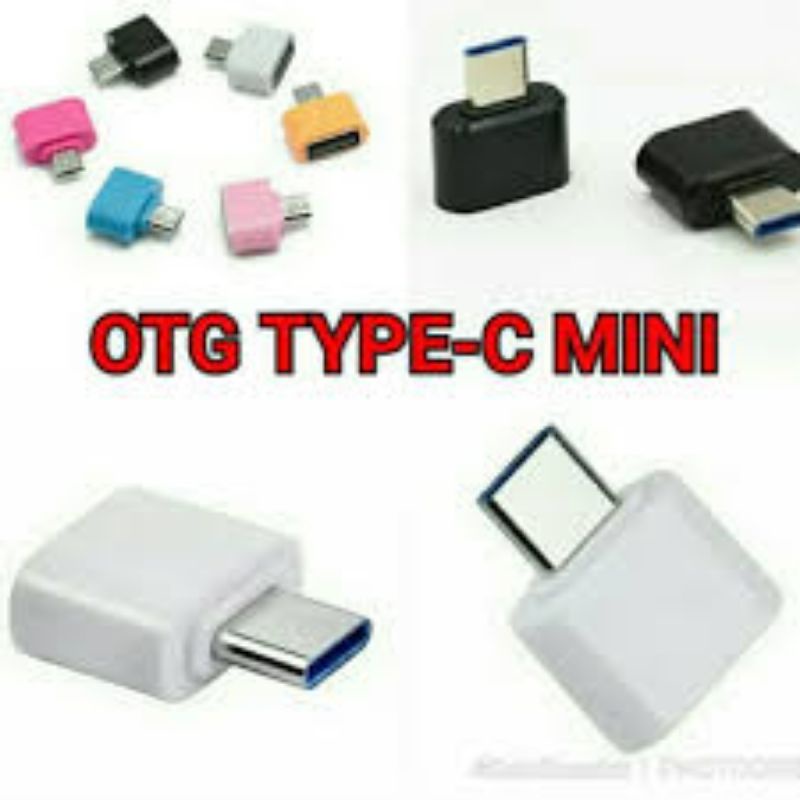 (OM) OTG MINI USB MICRO &amp; TYPE C TANPA KABEL