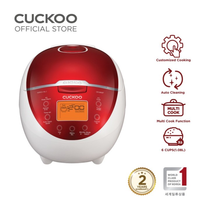 Jual CUCKOO CR-0655F All In One MICOM Digital Cooker, No. 1 In KOREA ...