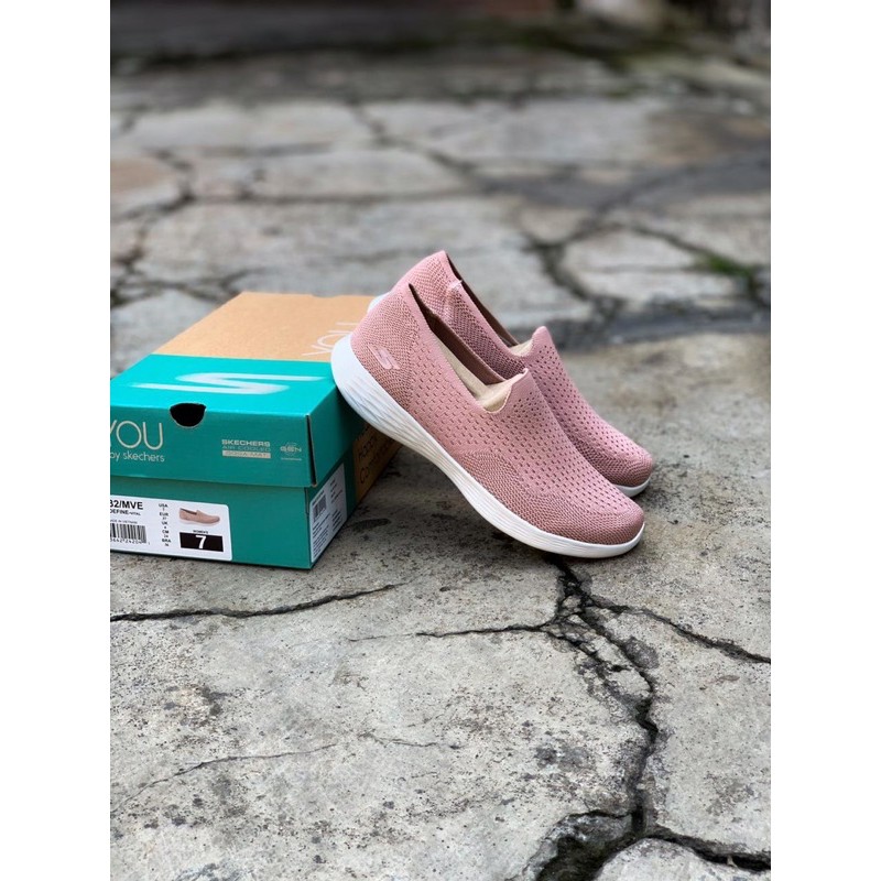 Sepatu SKECHERS YOU DEFINE -VITAL 15832 MAUVE (WOMEN)