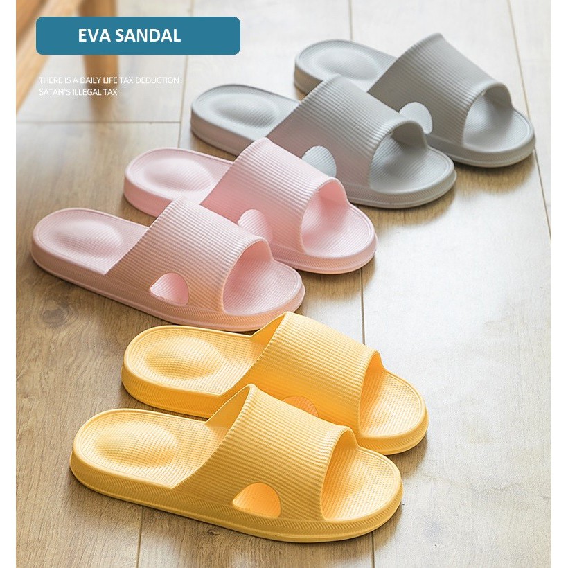 Sandal Rumah Pria Wanita Ringan Empuk Anti Slip Slipper EVA Soft SP001