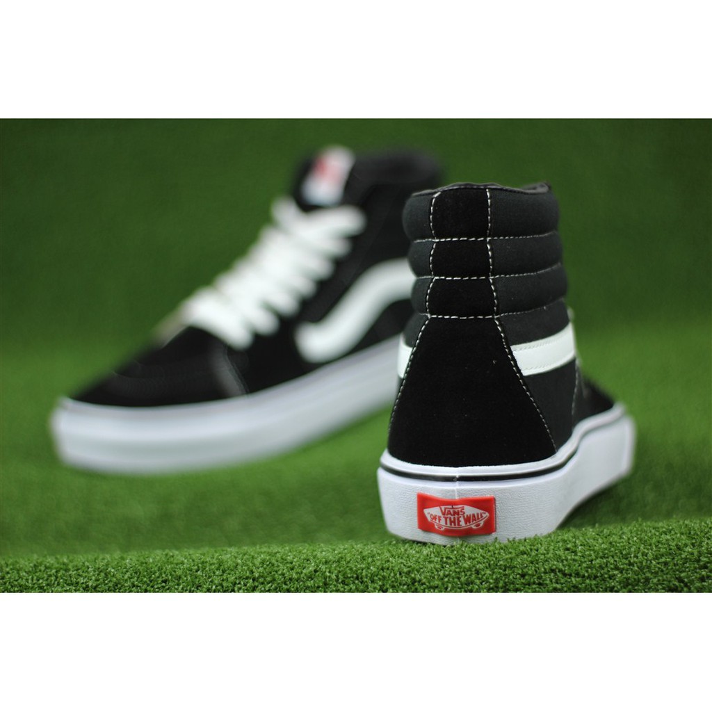 SEPATU CASUAL VANS SK 8 HIGH S (BLACK WHITE ) 39-44