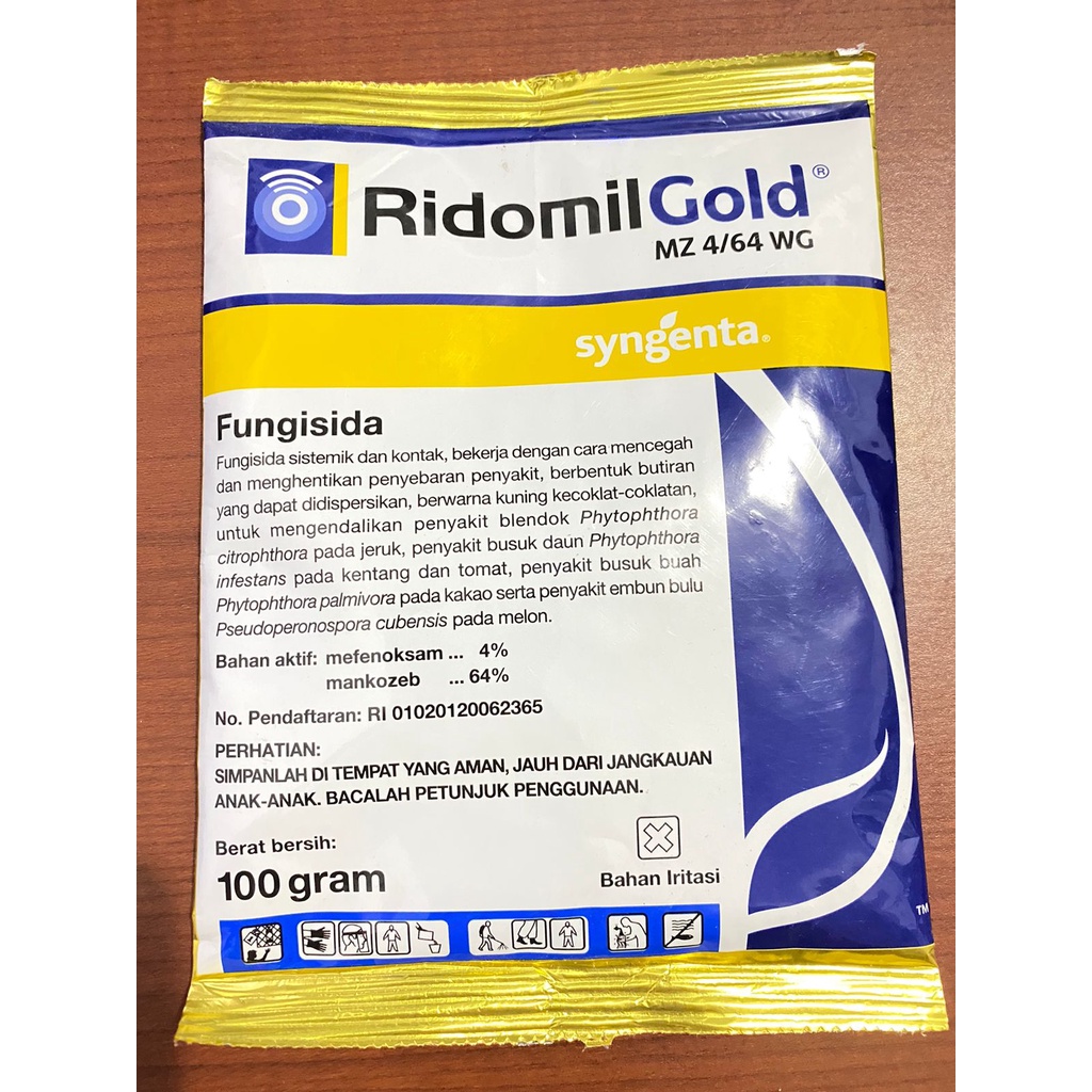 FUNGISIDA Ridomil Gold 100 Gram