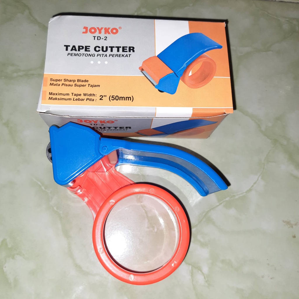 Pemotong Lakban Joyko TD-2 Tape Dispenser Lakban 2”