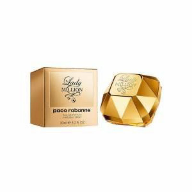 bibit parfum lady million women 100mg original-asli-murni no. 19