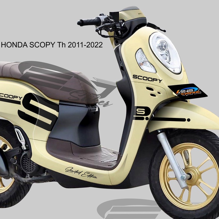 DECAL STICKER SCOOPY 2021 2022 / STIKER SCOOPY WARNA CANTIK