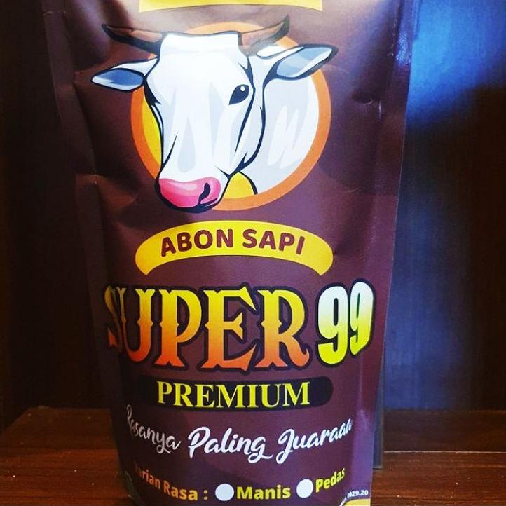 

NEW !! 8.8 abon sapi super 99 premium 250 gram [KODE 11]