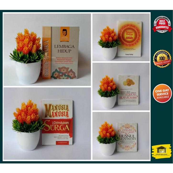 PAKET 5 BUKU Lembaga Hidup - Buya Hamka (3)