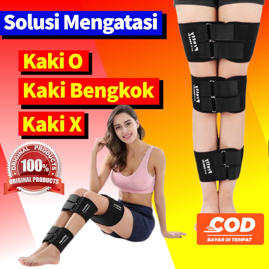 Alat Kesehatan Perawatan Kaki Sabuk Pelurus Kaki O X Jarzilano Leg Alat terapi Kaki Patah Bengkok Be