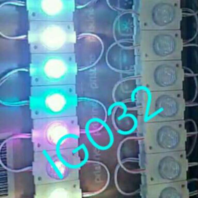 LED MODUL 1 MATA BESAR RGB 12V