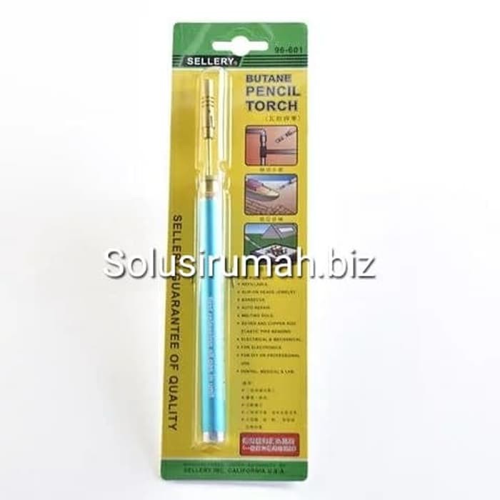 Solder Gas 8in Butane Pencil Torch Sellery 96 - 601