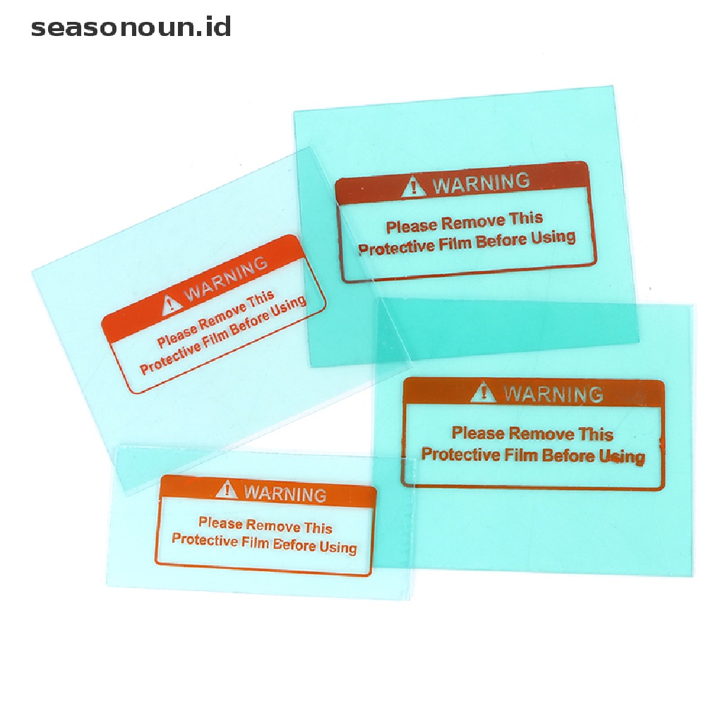 【seasonoun】 5PCS Plastic Plate Cover(PC) of the Auto Solar Darkening Welding Helmet .