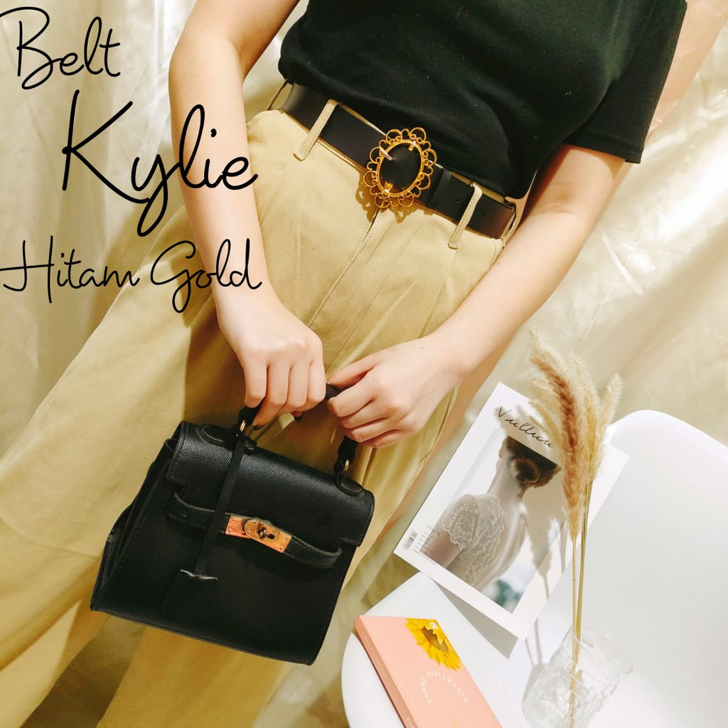 [ BISA COD ]  LX SUPPLIER IKAT PINGGANG BELT KYLIE  KOREAN STYLE