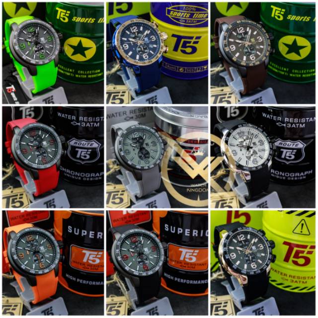Terlaris Jamtangan pria T5 H 3450G original for man water resist