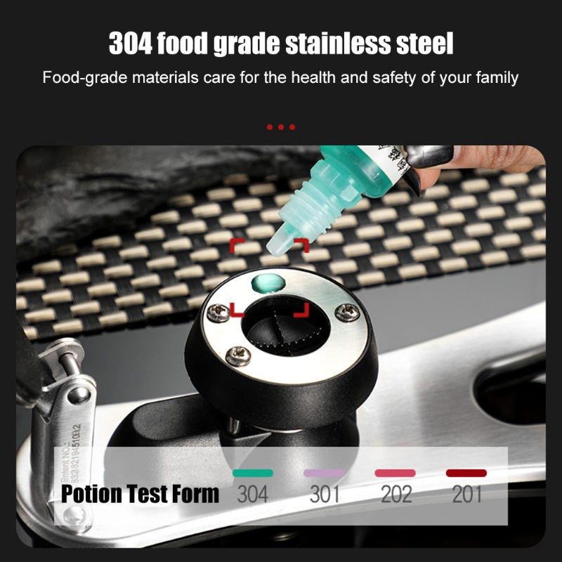 Alat Pembuka Kacang Kenari Chestnut Anti Karat Tahan Air Untuk Dapur