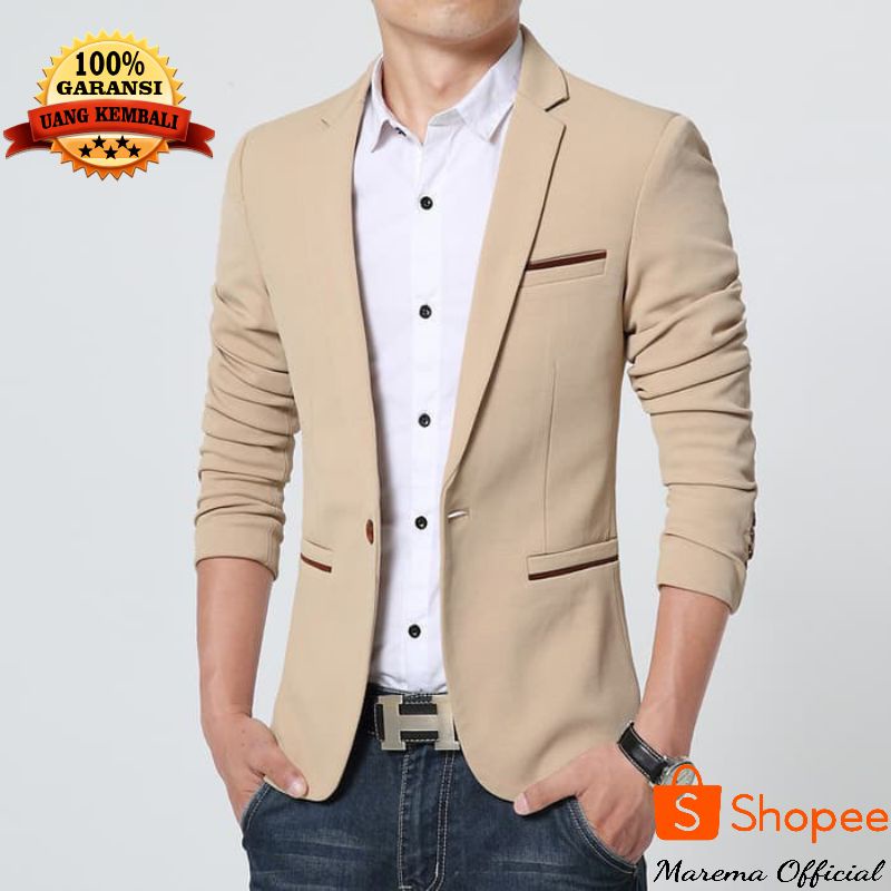 Jas blazer pria slim fit/Blazer pria casual/blazer pria slimfit