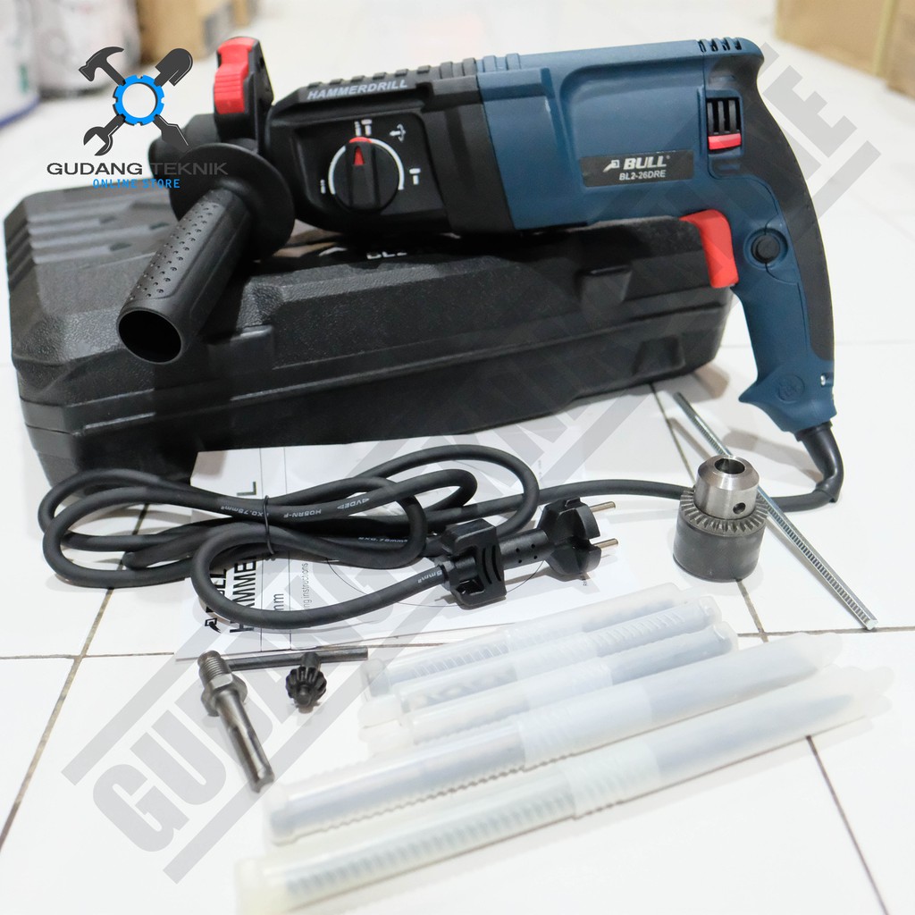 Rotary Hammer BULL BL 2-26DRE / Bor Bobok Beton BULL BL2-26DRE Hammer Drill