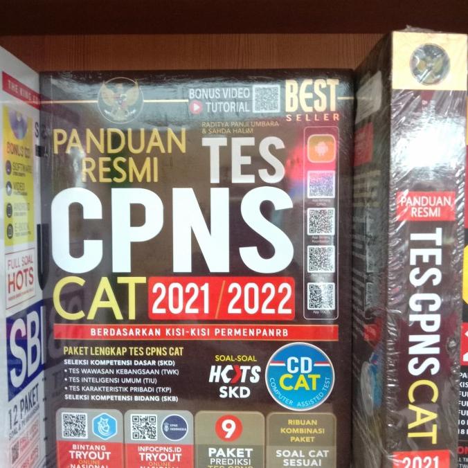

cod Buku Panduan Resmi Tes CPNS CAT 2021/2022 laris