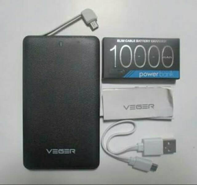 POWER BANK ORIGINAL VEGER 10000MAH