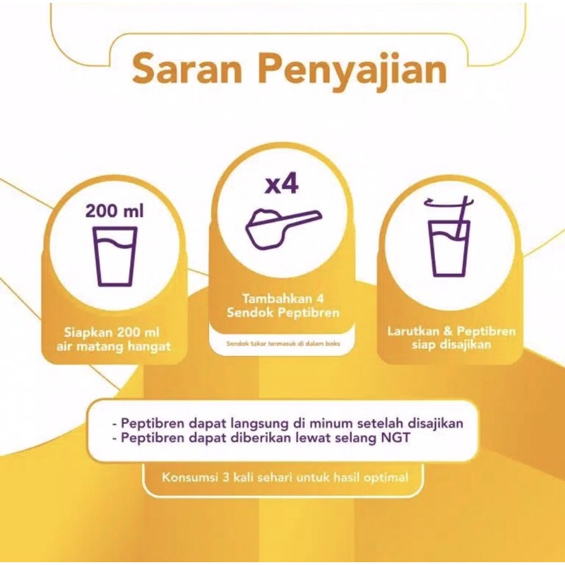 Peptibren 195 gram ( susu nutrisi khusus kesehatan saraf )