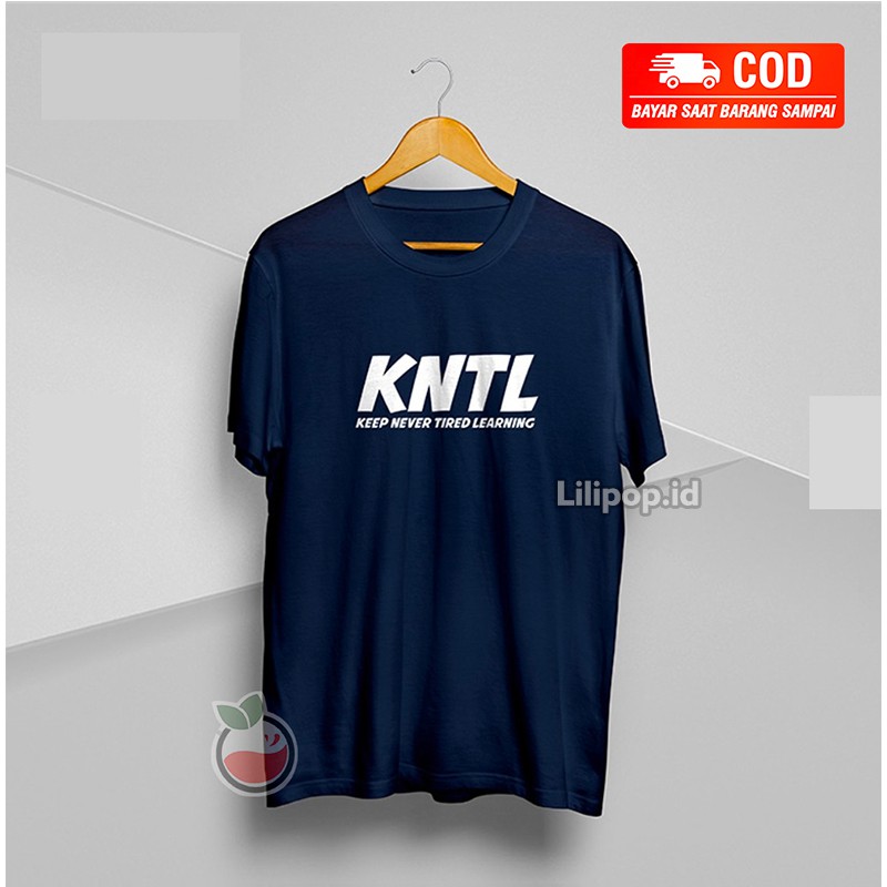 Kaos Tshirt Pria KNTL Atasan Lengan Pendek Baju Basic