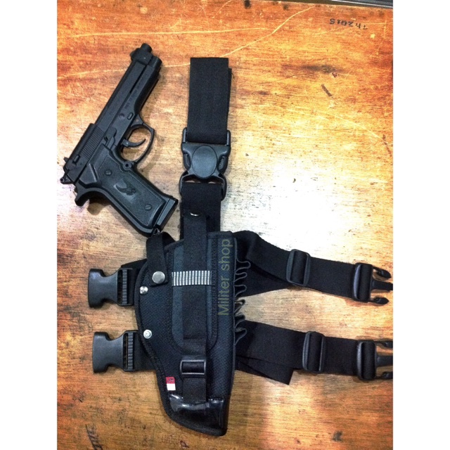 Sarung Pistol / Holster Polisi / Brimob / Tactical / Airsoft / PERBAKIN / FN / Revolver