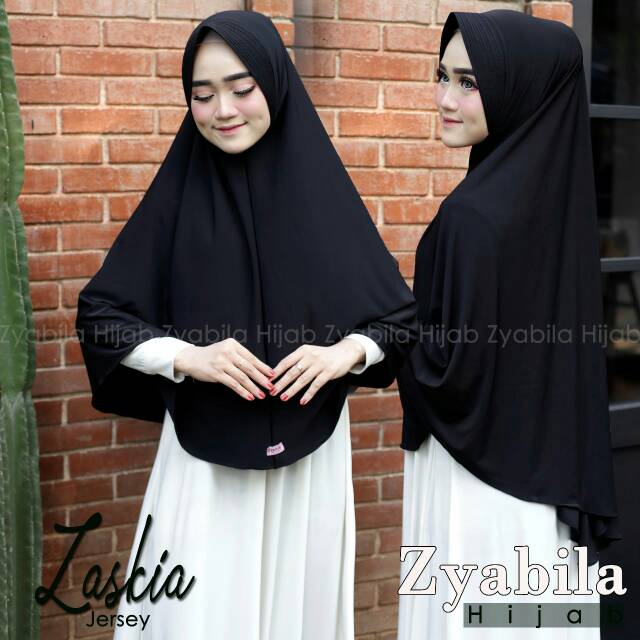 Jilbab bergo syar'i Size XL Jersey premium(COD)