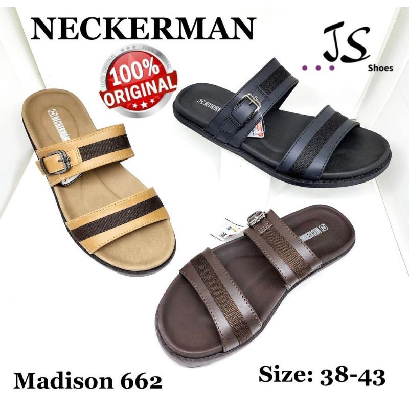 NECKERMAN MADISON 662 - SANDAL SLOP CASUAL PRIA DEWASA MERK NECKERMAN