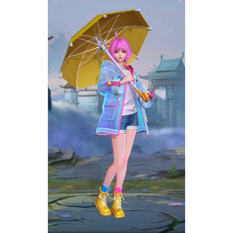 Kostume kagura Rainy walk